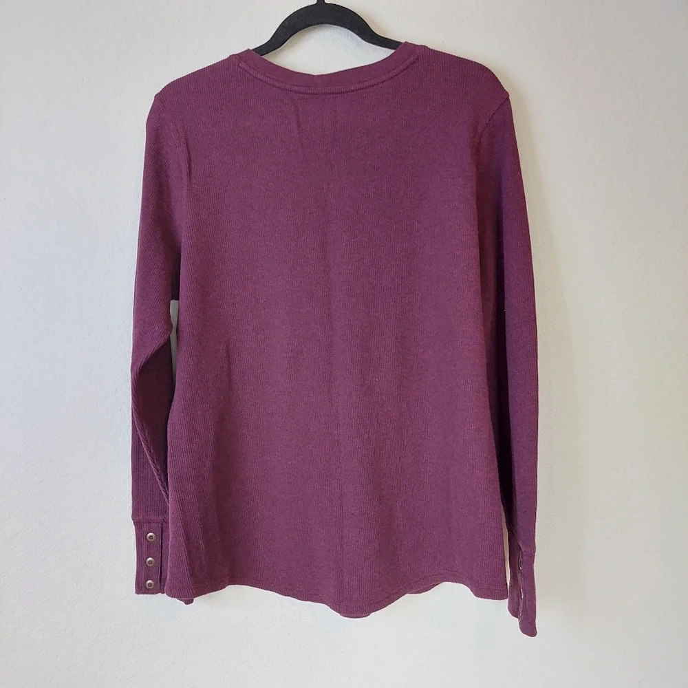 Carhartt Longsleeve Knit Thermal Pullover Top‎ Size XL